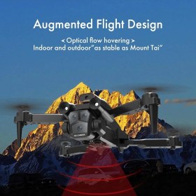 Resim Çift Kamera Drone Uzaktan Kumanda App Destekli Quadcopter Tek Tuş Iniş Kalkış 