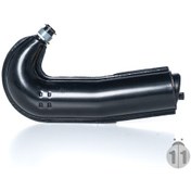 Resim Mobylette Av10 Egzoz Somunlu Siyah Boyalı 