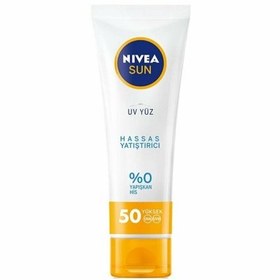Resim Nivea Sun Hassas Yatıştırıcı Yüz Kremi SPF50 50ml 