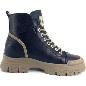 Resim Guja 3310-1 İçi Kürklü Kadın Spor Bot Siyah 
