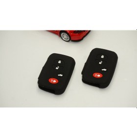 Resim Toyota Uyumlu Land Cruiser Prado 150 Avensis Prius Silikon Anahtar Kılıf 