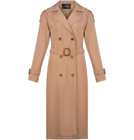 Resim Z6737 Dewberry Bayan Trençkot-açık Camel Açık Camel 