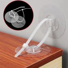 Resim Marsilyan Yapışkanlı Eşya Sabitleyici Aparat 1 Çift 