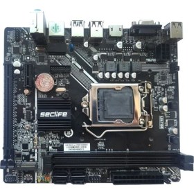 Resim Seclife H81Da1 İntel Lga1150 H81 Ddr3 Matx 1150P Anakart 