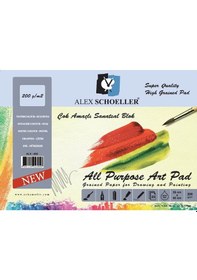 Resim Alex Schoeller Resim Defteri Spiralli 200 Gr 35x50 Cm 15'li 