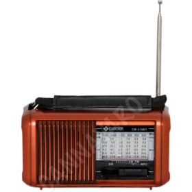 Resim Çok Fonksiyonlu Solar Enerjili Fenerli Mp3 Çalar, USB ve Tf Kart Destekli 