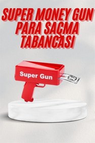 Resim shopwave HTC Kırmızı Parti Oyuncağı Para Saçma Fırlatma Tabancası Makinesi Super Money HTC 