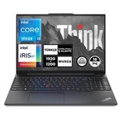 Resim ThinkPad E16 21JN0005TX 020 Intel Core i5-1335U 16" 8 GB RAM 1 TB SSD WUXGA W11 Pro Taşınabilir Bilgisayar Lenovo