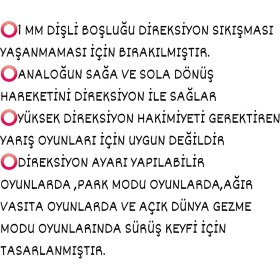 Resim Salıncak Ps5 Mini Direksiyon Çift Kasa+Çift Direksiyon AUDI / BMW BEYAZ (Tam Ölçü ) 