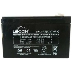 Resim Leoch Akü 12v 7ah Kuru Bakımsız Akü 
