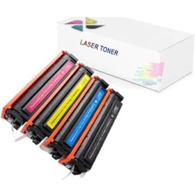 Resim inkwell Hp 201a- Cf540 Hp Color Laserjet Pro B3q11a 1 Set Muadil Toner 2800 Sayfa Renkli 