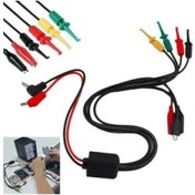 Resim Power Supply/Güç Kaynağı Ara Kablosu Timsah Ve Kancalı Uçlar 