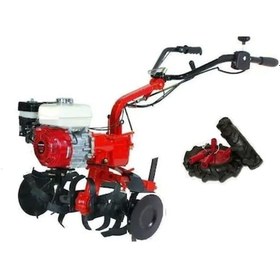 Resim Pubert Maestro 55P R210 7 HP 2+1 Şanzımanlı Benzinli Çapa Makinesi + Teker Takımı 