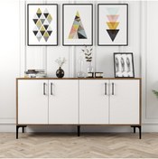 Resim Variant Mobilya Kiev 160cm Konsol - Ceviz / Beyaz 