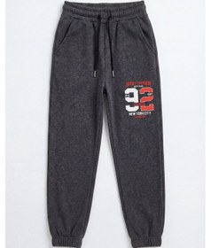 Resim Fyk Kids 5'li Baskı Detaylı Beli Lastikli Erkek Çocuk Jogger Eşofman Altı Mavi-füme-gri-siyah-kırmızı 