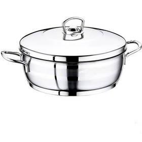 Resim Safinox Flavia Karnıyarık Tencere Metal Kulplu 24x08 Cm 
