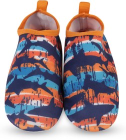 Resim Civil Boys Köpekbalığı Baskılı Tabanlı 32-36 Numara Deniz Ayakkabısı - Lacivert - Lacivert / 32 Numara 