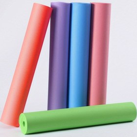 Resim 173.0cm Genişlikte ve 61.01cm Kalınlıkta EVA Malzemesinden Yapılmış, Dayanıklı, Hafif, Kaymaz ve Nem Geçirmez Yoga Matı - Mavi, Mor, Yeşil, Pembe ve Diğer Renklerde Mevcut, Pilates, Fitness, Ev Spor Salonları ve Darbeye Dayanıklı, Sessiz Egzersiz Matları İçin Uygun. Başlangıç İçin Mükemmel Seçim, Harika Bir Hediye 