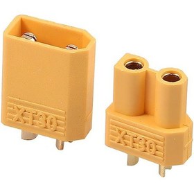 Resim 10 Çift Xt30 Konnektör Seti Erkek + Dişi Batarya Lipo Pil Soket Set Yüksek Akım Ve Isı Dayanıklı 