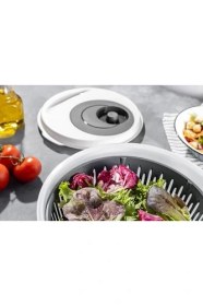 Resim Esmo Home Promosyonca Kaliteli Sebze Kurutucu, Salata Kurutma Makinesi (Siyah) 