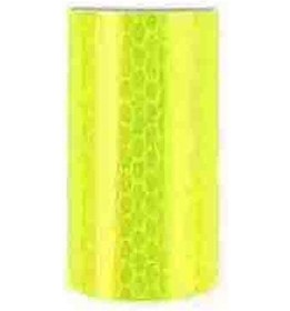 Resim Sarı 3m/1m X5cm Yansıtıcı Bant Filmi Araba Gövde Etiketi, Seçenekler: 5cm 1m 