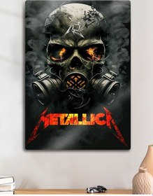 Resim Metallica - Dekoratif Metal Tablo 