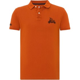 Resim Routefield Erkek Polo Tişört Pax Turuncu 