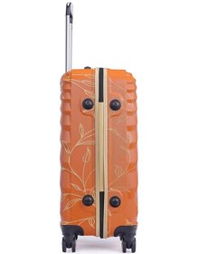 Resim Wexta Wx-300 Yaprak Baskılı Kiremit Orta Boy Valiz Diğer 