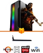 Resim Ramtech Gaming RG505-042 AMD 5500 16 GB DDR4 RAM 512 GB SSD AMD Radeon RX 550 FreeDos Gaming Masaüstü Bilgisayar 