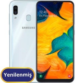 Resim Samsung A30 Yenilenmiş TR Garanti | 64 GB 3 GB Beyaz 
