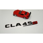 Resim DK Tuning Cla 45S Bagaj Parlak Siyah Abs 3m 3D Yazı Logo 