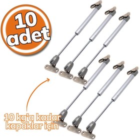 Resim Samet Gazlı Piston 100 Newton Gri 10'lu Set 