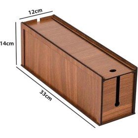 Resim AyrStore Kablo Kutusu, Kablo Priz Düzenleyici Organizer, Dekoratif Uzatma Kablosu Çoklu Priz Kutusu 