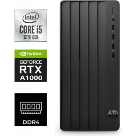Resim Hp Pro Tower 290 G9 I5-12400 9M938AT-186 64GB 2tb Nvidia Rtx A1000 Freedos Masaüstü Bilgisayar 