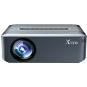 Resim Xnano X1 1080P WI-FI 12000 Lumen Bluetooth Android Full HD LED Projeksiyon Gri 