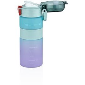 Resim Vagonlife VGN2226 600ml Mavi Mor Matara 