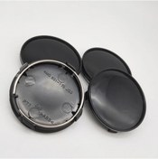 Resim Cordial Siyah 4 Adet 61mm 56mm Audı Q7 A4 A3 Q3 Jant Kapağı Yedek Parça 