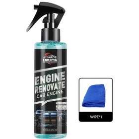 Resim Willowhaven 3.38oz Motor Yenileme Kit Araç İç Temizlik Spreyi Performans Koruma Havlu 