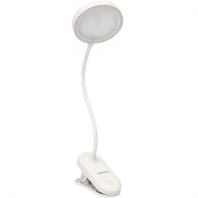 Resim harry 400 Lümen Dokunmatik Şarjlı Beyaz Işık Akrobat Masa Lambası 3 Modlu Kıskaçlı Kitap Okuma Lambası 