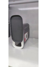 Resim Erzak Saklama Kabı 2.7 Lt Ölçekli Kapağı Kızaklı Yeni Royaleks-bnm-0674 Çok Renkli 