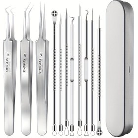 Resim Profesyonel hassas cımbız - ultra ince uç, sakal ve kaşlar için ideal, unisex - kaymaz tutuşlu, çalıştırma gerektirmez - saç salonu ve evde bakım aletleri, metalik dokulu, yüksek kaliteli metal malzeme, Sakal Şekillendirme, Kaş İncileri Çizimi, Şık Tasarım, Sağlam Yapı, Manuel Cımbız, Güzellik Tutkunları Berber Araçları 