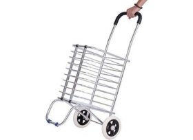 Resim Evaglow Katlanabilir Taşınabilir Pazar Alıveriş Arabası 