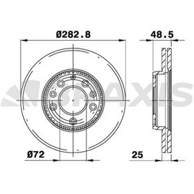 Resim ON FREN DISK AYNASI MAZDA 6 2002 2007 