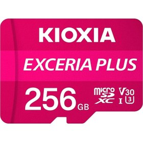 Resim Genel Markalar 256gb Excerıa Plus Microsd C10 U3 V30 Uhs1 A1 Hafıza Kartı 