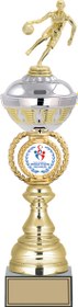 Resim Odak Kupa - Figürlü Kupalar - Basketbol Kadın Figürlü Kupalar FG-066 A - 48 cm 