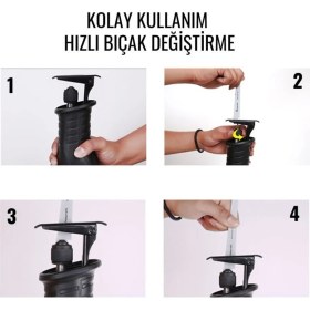 Resim PremiumPort 36V 5AH Mavi Akülü Tilki Kuyruğu Testere EEA310 