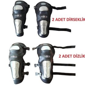 Resim Motosiklet Dizlik Ve Dirseklik 4 Lü 