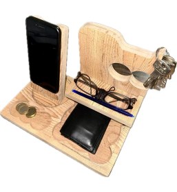 Resim Hb Tasarım Telefon Tutucusu ,benzersiz Yönetici Hediyesi,masa Organizatörü,benzersiz Ceo Hediyesi,patron Hediyesi,masa Isim Plakası,yerleştirme Istasyonu,onun Için Noel Hediyesi 