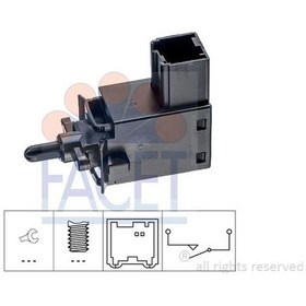 Resim Facet 7.1242 Fren Pedal Musuru Captıva - Antara 