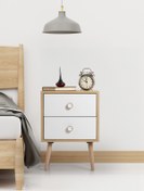 Resim FLORADESİGN Flora Moderna Iki Çekmeceli Komodin 